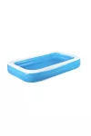 BESTWAY 56437 Felfújható medence - 305 x 183 x 46 cm - fehér / kék BESTWAY 56437 Felfújható medence - 305 x 183 x 46 cm - fehér / kék