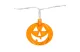 FAMILY 56533A Halloween-i LED-es fényfüzér - tök - 10 LED - 2 x AA - 1,35 m