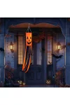 FAMILY 56552A Halloween-i szélzsák dekoráció - tök - narancssárga - 122 cm