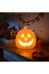 FAMILY 56568 Halloween-i LED dekor - tök - RGB LED - 3 x LR1130 - 8,5 x 9 x 4 cm