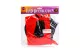 FAMILY 56569A Halloween-i LED dekor - szellem - piros - 10 színes LED - akasztható - 2 x 2032 - 75 x 35 cm FAMILY 56569A Halloween-i LED dekor - szellem - piros - 10 színes LED - akasztható - 2 x 2032 - 75 x 35 cm