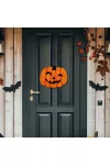 GLOBIZ 56573 Halloween-i dekoráció - tök - akasztható - fa - 30 x 25 cm GLOBIZ 56573 Halloween-i dekoráció - tök - akasztható - fa - 30 x 25 cm