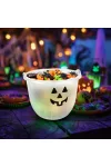 GLOBIZ 56577 Halloween-i dekoráció - vödör - 2 féle - 20 x 16 cm GLOBIZ 56577 Halloween-i dekoráció - vödör - 2 féle - 20 x 16 cm