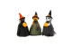 GLOBIZ 56578 Halloween-i dekoráció - szellem, macska, tökfej - 21 cm