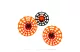 GLOBIZ 56585 Halloween-i dekoráció - pókháló szett - papír - 30/40 cm - 3 db / csomag