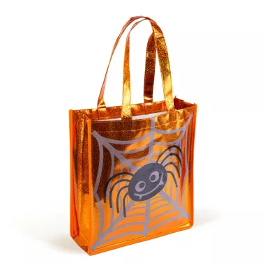 GLOBIZ 56590A Halloween-i ajándéktáska - pók - 30 x 33 cm - narancssárga GLOBIZ 56590A Halloween-i ajándéktáska - pók - 30 x 33 cm - narancssárga