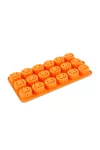 GLOBIZ 56591 Halloween-i jégkockakészítő szilikon - 18 db tök - 21 x 11 cm
