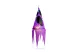 GLOBIZ 56598A Halloween-i világító dekoráció - szellem - lila - 10 színes LED - akasztható - 2 GLOBIZ 56598A Halloween-i világító dekoráció - szellem - lila - 10 színes LED - akasztható - 2
