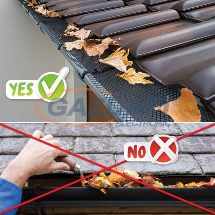 57090 Ereszcsatorna védő lombfogó háló