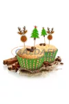 Muffinpapír szett díszfigurával Muffinpapír szett díszfigurával