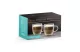VOG UND ARTHS 57176B Duplafalú cappuccino üveg csésze - 250 ml - 2 db / csomag