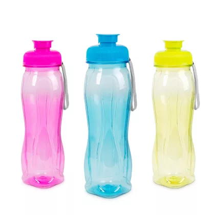 FAMILY 57213 Sport kulacs - műanyag, átlátszó - 750 ml - 3 színben FAMILY 57213 Sport kulacs - műanyag, átlátszó - 750 ml - 3 színben