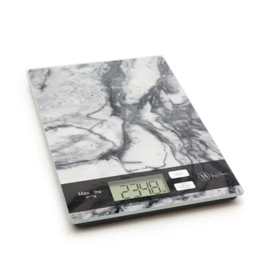57268B Konyhai mérleg - fehér márvány - max 5 kg