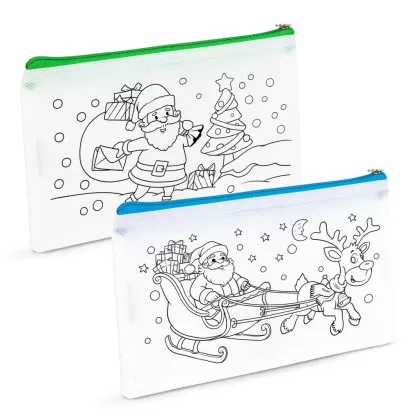 GLOBIZ 57319B Színezhető tolltartó - 4 filccel - 21 x 12 cm - 2 féle GLOBIZ 57319B Színezhető tolltartó - 4 filccel - 21 x 12 cm - 2 féle
