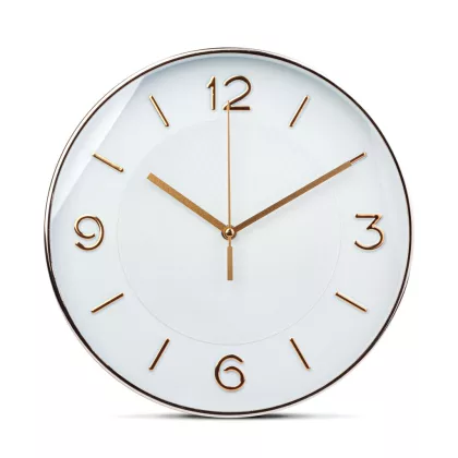   GLOBIZ 57336A Falióra - 25 cm - műanyag, üveg - 1 x AA - fehér