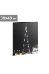 FAMILY 58018J LED-es fali hangulatkép - "Burj Khalifa" -  2 x AA, 38 x 48 cm