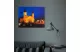 FAMILY 58018K LED-es fali hangulatkép - "Nagytemplom Debrecen" -  3 x AA, 38 x 48 cm
