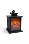 GLOBIZ 58044 LED dekor kandalló - elemes - 12 x 12 x 18,5 cm