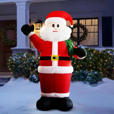 Family Christmas 58060N Felfújható mikulás - 180 cm - IP44 - 2 LED - 230V