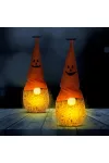 58128 Halloween-i LED-es manó - poliészter - 20 cm - 2 féle 58128 Halloween-i LED-es manó - poliészter - 20 cm - 2 féle