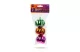 FAMILY 58180 Halloween-i tök dekoráció - fényes - 6 cm - 3 szín / csomag - 4