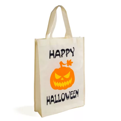 FAMILY 58182A Halloween-i ajándéktáska - 30 x 40 cm - "Happy Halloween" tök FAMILY 58182A Halloween-i ajándéktáska - 30 x 40 cm - "Happy Halloween" tök