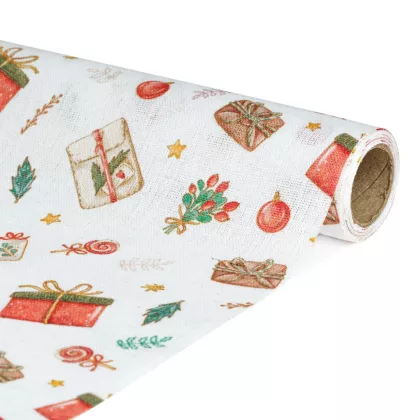GLOBIZ 58206K Asztalterítő futó - 180 x 28 cm - 70% poliészter, 30% pamut GLOBIZ 58206K Asztalterítő futó - 180 x 28 cm - 70% poliészter, 30% pamut