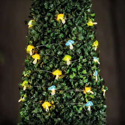 GARDEN OF EDEN 58220C Szolár LED fényfüzér - gomba - 2,4 m - 25 LED - melegfehér GARDEN OF EDEN 58220C Szolár LED fényfüzér - gomba - 2,4 m - 25 LED - melegfehér