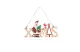 Family Christmas 58250A Karácsonyi dekor fából - mikulásos - akasztóval - 17 x 9 cm Family Christmas 58250A Karácsonyi dekor fából - mikulásos - akasztóval - 17 x 9 cm