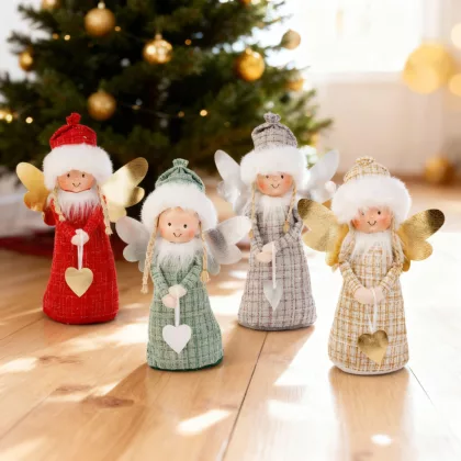 FAMILY 58286 Dekorációs baba - angyalka - 30 cm - 4 féle FAMILY 58286 Dekorációs baba - angyalka - 30 cm - 4 féle
