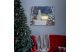Family Christmas 58473 LED-es fali kép - templom - 4 melegfehér LED - 48 x 38 cm