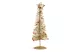 Family Christmas 58622B Karácsonyi, glitteres, fém karácsonyfa - 28 cm - arany Family Christmas 58622B Karácsonyi, glitteres, fém karácsonyfa - 28 cm - arany