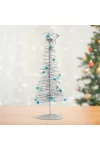 Family Christmas 58622C Karácsonyi, glitteres, fém karácsonyfa - 28 cm - ezüst Family Christmas 58622C Karácsonyi, glitteres, fém karácsonyfa - 28 cm - ezüst