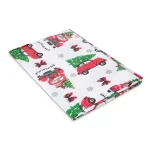   Family Christmas 58652B Karácsonyi asztalterítő - flannel 70 GSM - 132 x 178 cm