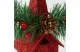 Family Christmas 58677A Karácsonyi glitteres templom akasztóval - 16 x 6,5 cm - piros - 2 Family Christmas 58677A Karácsonyi glitteres templom akasztóval - 16 x 6,5 cm - piros - 2