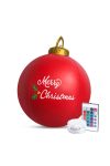 Family Christmas 58740C Felfújható RGB LED-es  karácsonyi gömb - 60 cm