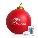   Family Christmas 58740C Felfújható RGB LED-es  karácsonyi gömb - 60 cm