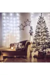 Family Decor 58901C LED-es fényfüggöny - 4,2 m - középfehér 200 LED