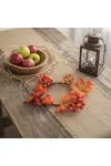 GLOBIZ 59028 Őszi dekoráció - juharlevél koszorú - 22 cm