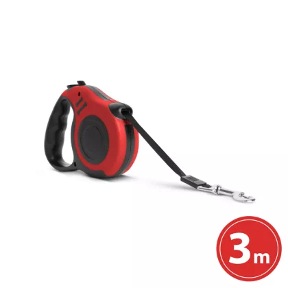 YUMMIE 60066C Automata póráz - 3 m - piros