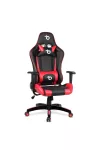 BMD1106RD Gamer szék párnával - piros - 85 x 54 cm / 54 x 50 cm