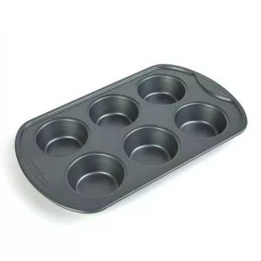BAKER'S SECRET BS10006 Baker’s Secret Classic Line 6 darabos muffin sütőforma - 31,3 x 18,6 x 3,6 cm BAKER'S SECRET BS10006 Baker’s Secret Classic Line 6 darabos muffin sütőforma - 31,3 x 18,6 x 3,6 cm