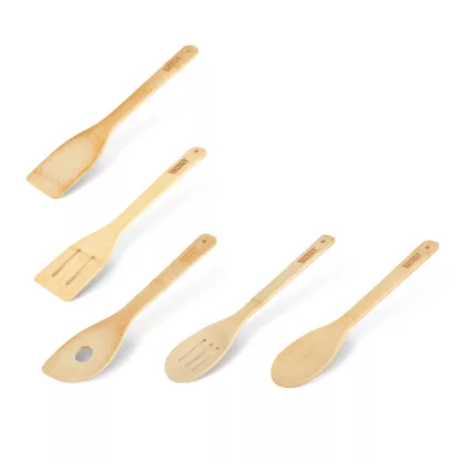BAKER'S SECRET BS40213 Baker's Secret 5 darabos bambusz konyhai szett - 30 cm BAKER'S SECRET BS40213 Baker's Secret 5 darabos bambusz konyhai szett - 30 cm