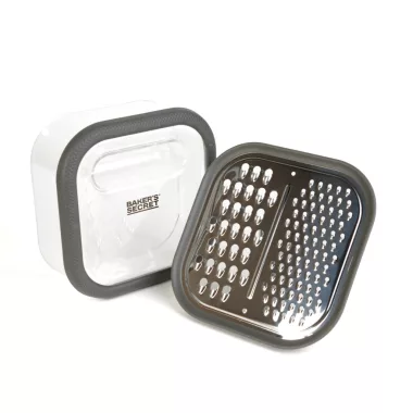 BAKER'S SECRET BS41155 Baker's Secret konyhai reszelő - 13,7 × 13,7 × 6,4 cm