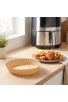 BW1020D Air fryer sütőpapír - olaj nélküli sütőhöz - kör - 23 cm - 50 db / csomag BW1020D Air fryer sütőpapír - olaj nélküli sütőhöz - kör - 23 cm - 50 db / csomag