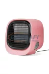 BEWELLO BW2009PK Hordozható USB mini léghűtő ventilátor, rózsaszín színben BEWELLO BW2009PK Hordozható USB mini léghűtő ventilátor, rózsaszín színben
