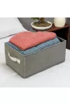 BEWELLO BW2077 Szövet tárolódoboz - 38,5 x 24 x 16,5 cm - szürke