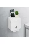 BEWELLO BW3004 WC-papír tartó szekrény - fehér - 205 x 125 x 220 mm