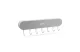 BEWELLO BW3012 Multifunkciós tároló - 7 akasztóval, - 35 cm BEWELLO BW3012 Multifunkciós tároló - 7 akasztóval, - 35 cm