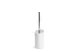 BEWELLO BW3021D WC-kefe + tartó - matt fehér / ezüst BEWELLO BW3021D WC-kefe + tartó - matt fehér / ezüst